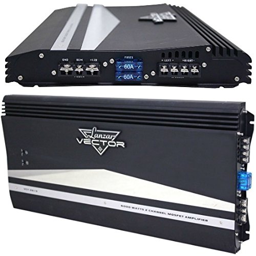 ENDSTUFEN VERSTARKER Automobil LANZAR VCT2610 VCT 2610 Extreme SCHLANKE 2 KANALE 6000 WATT MAX PRO PORTIER ODER SUBWOOFER EN KLASSE AB BETRUGERISCH ICH Filter SUBSONICK 24 DB von LANZAR