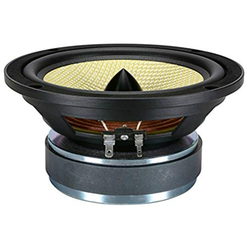 LANZAR 1 OPTI6PM Opti 6PM Lautsprecher Diffuser mid bass woofer von 16,50 cm 6.5" 165 mm Durchmesser 220 watt rms 400 watt max Auto, 1 Stuck von LANZAR