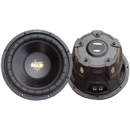 LANZAR MAXP104D MaxPro Series Small 4Ω Dual Subwoofer (10 Zoll, 1.200 Watt) von LANZAR