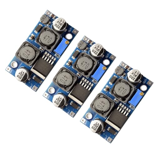 LAOMAO DC-DC 1.5-35V 3A Boost Buck Converter XL6009 Step Up Down Wandler Spannungsregler Netzteil Kompatibel mit Arduino 3D Drucker Sola Power Supply Elektronisches DIY(3 Pack) von LAOMAO