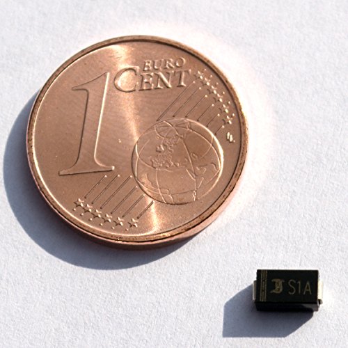50x SMD Diode S1A 1A 50V DO-214AC Gleichrichterdiode Dioden Rectifier 50x SMD Diode S1A 1A 50V DO-214AC Gleichrichterdiode Dioden Rectifier von LAP-Electronic