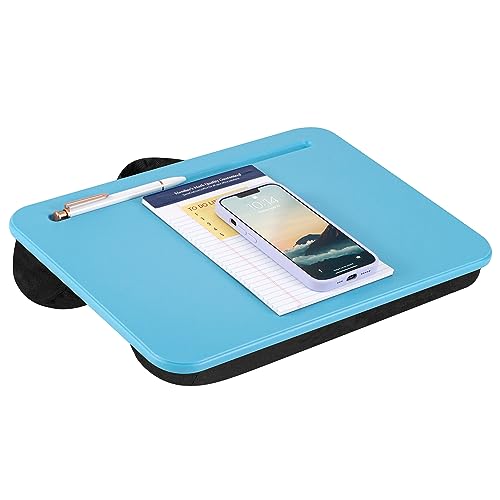LAPGEAR Kompakter Schoßschreibtisch – Alaskan Blue – passend für Laptops bis zu 38,1 cm (15 Zoll) – Style-Nr. 43103 von LAPGEAR