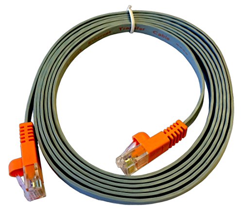 LAPLINK Ethernet High Speed Kabel – 1 Gbps Transferkabel für PCmover, Netzwerkkabel, Cat-5e Internetkabel, LAN Kabel flach, RJ45 Stecker, 2.13 m - 1 STK von LAPLINK