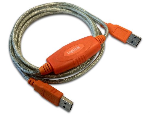 LAPLINK USB 2.0 High Speed Kabel – 480 Mbps Transferkabel für PCmover, USB Kabel, Datenkabel, USB Port, Typ A Stecker, 1.80 m - 1 STK von LAPLINK