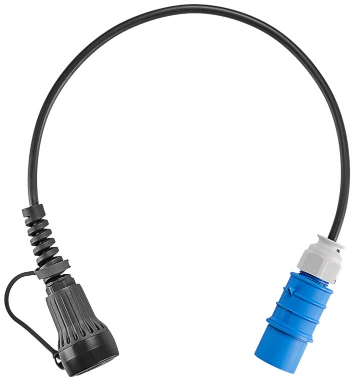 LAPP MOBILITY CEE-Ladeadapter Universal, bis zu 7,4 kW, 1-phasig - (5555923002) 32 A, Adapterkabel für die LAPP Ladestation Universal von LAPP MOBILITY