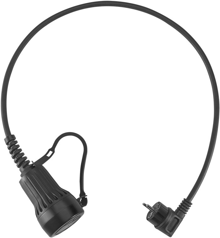 LAPP MOBILITY Schutzkontakt-Ladeadapter Universal, bis zu 2,3 kW - (5555923000) 10 A, Adapterkabel für die LAPP Ladestation Universal von LAPP MOBILITY