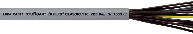 CL110 5G1,5-50 - Steuerleitung CLASSIC 110, 5 x 1,5 mm, 50 m, mit PE von LAPP