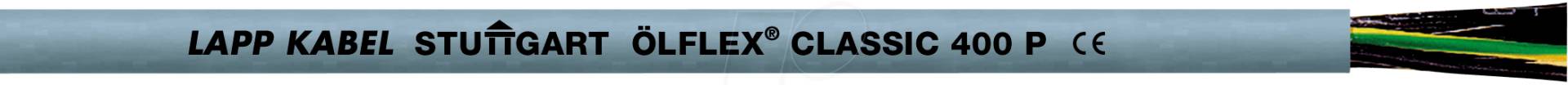 CL400P 7G1,0-50 - Steuerleitung CLASSIC 400 P, 7 x 1 mm, 50 m, mit PE CL400P 7G1,0-50 - Steuerleitung CLASSIC 400 P, 7 x 1 mm, 50 m, mit PE von LAPP