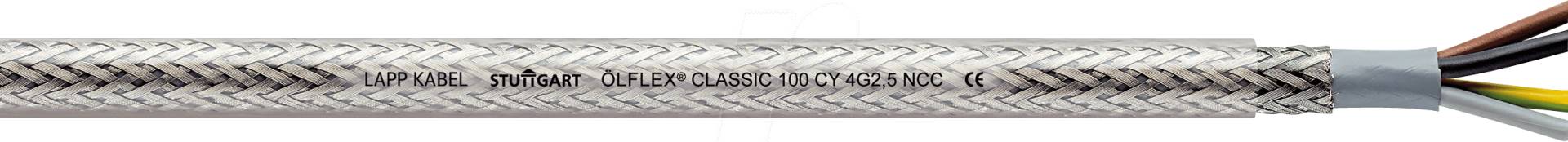 CLCY 5G16,0-100 - Steuerleitung CLASSIC 100CY, 5 x 16 mm, 100 m, mit PE von LAPP