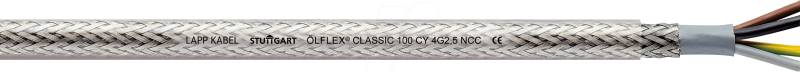 CLCY 5G16,0-100 - Steuerleitung CLASSIC 100CY, 5 x 16 mm, 100 m, mit PE von LAPP