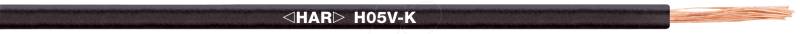H05VK 1,0SW-100 - Schaltlitze H05V-K, 1 mm², 100 m, schwarz von LAPP