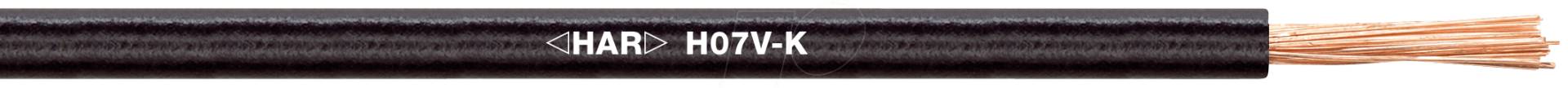 H07VK 16SW-50 - Schaltlitze H07V-K, 16 mm², 50 m, schwarz von LAPP