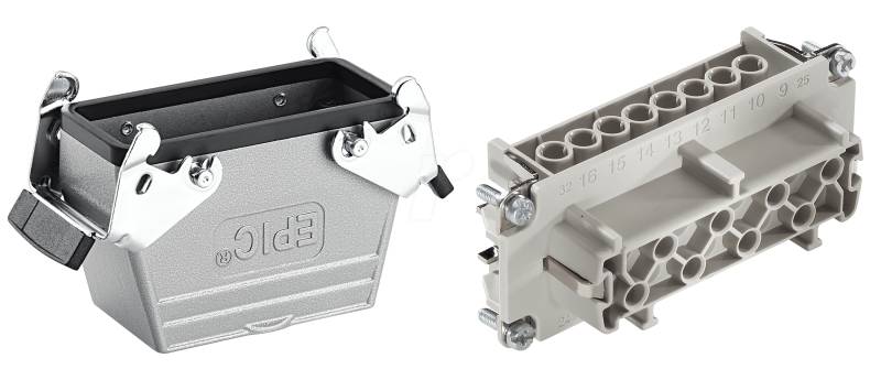 HBE 16 B TBF M25 - EPIC® H-BE 16 - 16+PE - Buchse, TBF-LB, M25 von LAPP