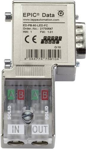 LAPP 21700547 Sensor-/Aktor-Verteiler und Adapter Stecker, gewinkelt Polzahl: 9 1St. von LAPP