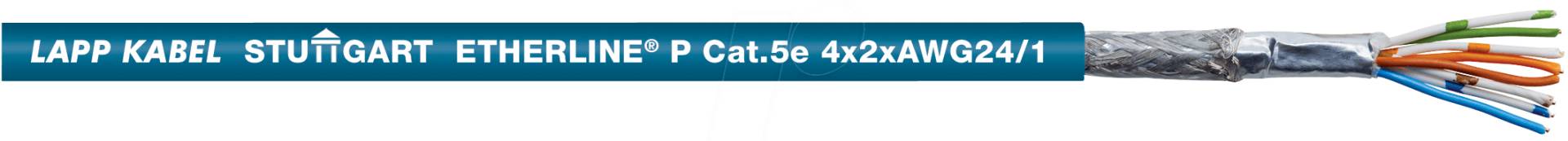 LAPP 2170296 - ETHERLINE H Cat.5e 4X2XAWG24/1 LAPP 2170296 - ETHERLINE H Cat.5e 4X2XAWG24/1 von LAPP