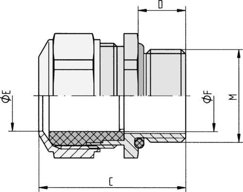 LAPP 52032655 SKINDICHT SM CRNI M 40X1,5 Gegenmutter M40 Nickel, Stahl Nickel 10St. LAPP 52032655 SKINDICHT SM CRNI M 40X1,5 Gegenmutter M40 Nickel, Stahl Nickel 10St. von LAPP