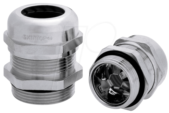 LAPP 53112660 - Kabelverschraubung, M 40 x 1,5, Ø 19 - 28 mm, silber, IP68 von LAPP