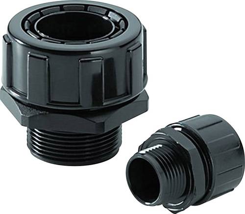 LAPP 55502472 SILVYN® MPC PG13/1 BK Schlauchverschraubung Schwarz PG13 Gerade 10St. von LAPP