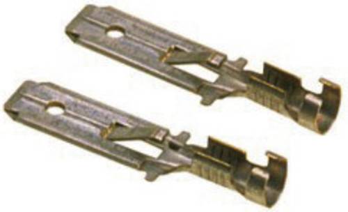 LAPP 63501020 Flachstecker Steckbreite: 6.3mm Steckdicke: 0.8mm 180° Unisoliert Metall 100St. von LAPP