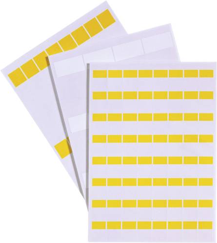 LAPP 83256142 Kabel-Etikett Fleximark 25 x 12.70mm Farbe Beschriftungsfeld: Gelb Anzahl Etiketten: 6 von LAPP