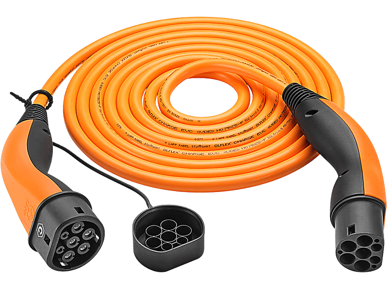 LAPP HELIX, orange Ladekabel E-Auto, 11 kW, Kabellänge: 5 m von LAPP