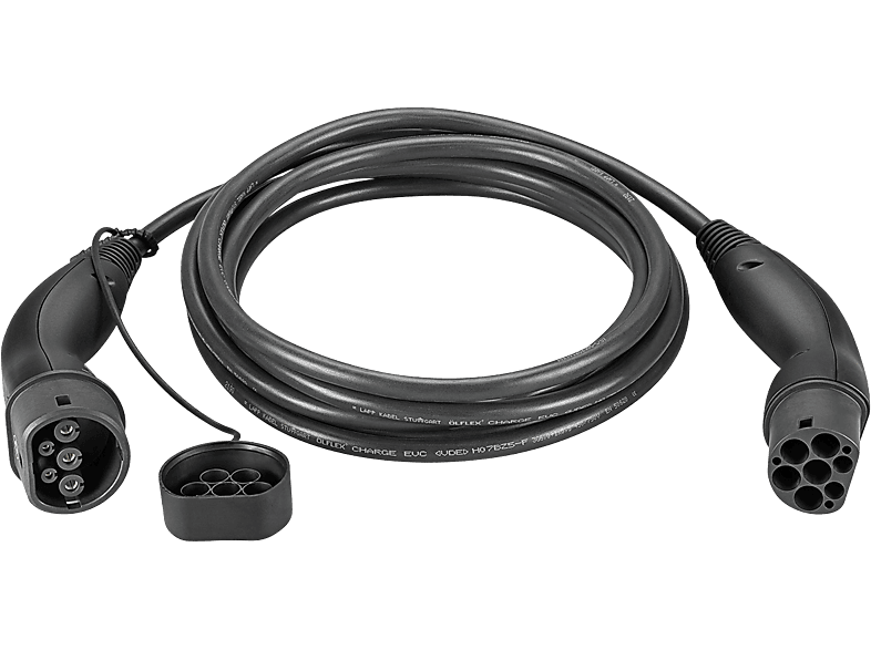 LAPP STANDARD, schwarz Ladekabel E-Auto, 7,4 kW, Kabellänge: 7 m LAPP STANDARD, schwarz Ladekabel E-Auto, 7,4 kW, Kabellänge: 7 m von LAPP