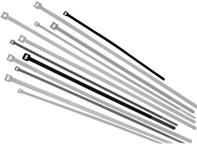 LappKabel Basic Tie Kabelbinder (L x B) 290 mm x 4.8 mm KABELBINDER BASIC TIE 290X4,8 TR Farbe: Natur 100 St. LappKabel (61831014) von LAPP