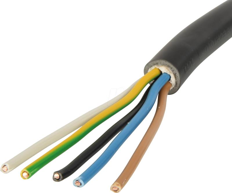NYY-J 3X2,5 50 - Erdkabel NYY-J, 3x2,5 mm², 50 m von LAPP