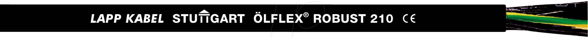 RO210 7G0,5-100 - Steuerleitung ROBUST 210, 7 x 0,5 mm, 100 m, mit PE RO210 7G0,5-100 - Steuerleitung ROBUST 210, 7 x 0,5 mm, 100 m, mit PE von LAPP