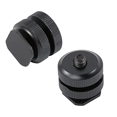 10Stücke Blitzschuhadapter Aluminiumlegierung Stativschraubenhalterung für DSLR Camcorder Mikrofone LCD LED Monitore Kompatibel mit Gängigen Kameras 10Stücke Blitzschuhadapter Aluminiumlegierung Stativschraubenhalterung für DSLR Camcorder Mikrofone LCD LED Monitore Kompatibel mit Gängigen Kameras von LAPYAPPE