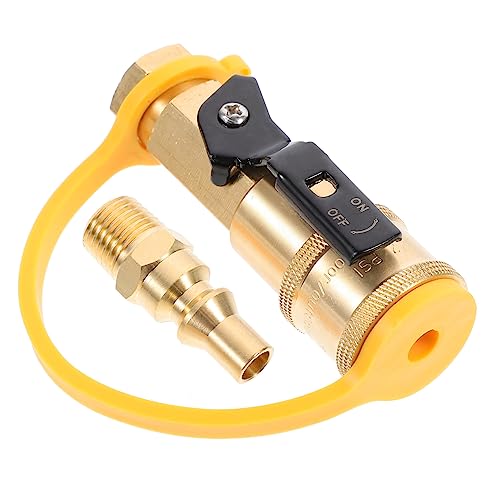 1Stück Messingadapter für Rohrverbindungen Schnellerregler für Gasleitungen Robuster Gasschlauchanschluss für Grill Installieren Langlebig 1Stück Messingadapter für Rohrverbindungen Schnellerregler für Gasleitungen Robuster Gasschlauchanschluss für Grill Installieren Langlebig von LAPYAPPE
