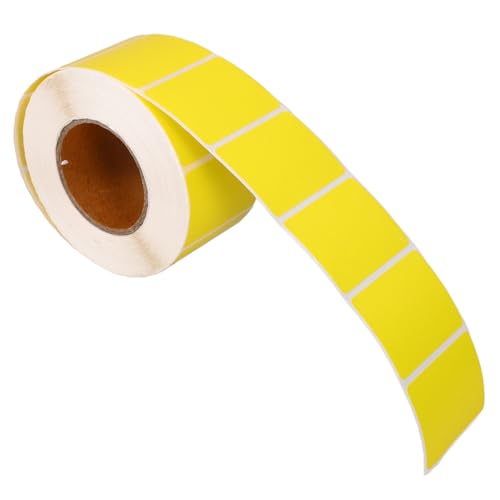 LAPYAPPE 1 Rolle Farbiges Thermoetikettenpapier Etiketten Für Thermodrucker Aufkleberpapier Thermoaufkleber Klebeetiketten Klares Thermoetikett Aufkleberdruckerpapier Thermopapier Yellow LAPYAPPE 1 Rolle Farbiges Thermoetikettenpapier Etiketten Für Thermodrucker Aufkleberpapier Thermoaufkleber Klebeetiketten Klares Thermoetikett Aufkleberdruckerpapier Thermopapier Yellow von LAPYAPPE