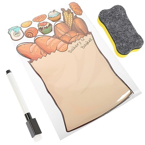 LAPYAPPE 1 Set Message Board Kachel Notizblöcke Notizen Planer Erinnerungs Organizer Magnetisches Whiteboard Für Wöchentliche Schreibblöcke Kühlschrank Schreibtafel Küchen Message Board LAPYAPPE 1 Set Message Board Kachel Notizblöcke Notizen Planer Erinnerungs Organizer Magnetisches Whiteboard Für Wöchentliche Schreibblöcke Kühlschrank Schreibtafel Küchen Message Board von LAPYAPPE
