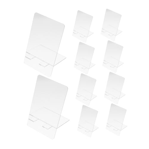 LAPYAPPE 10 Stück Desktop-Notizblock schreibtisch dekoration Acryl Notizbrett wichtige Termine Schule Schreibtafel Planke groß hoch mit für Desktop-Memoboard Studenten liefern Transparent LAPYAPPE 10 Stück Desktop-Notizblock schreibtisch dekoration Acryl Notizbrett wichtige Termine Schule Schreibtafel Planke groß hoch mit für Desktop-Memoboard Studenten liefern Transparent von LAPYAPPE