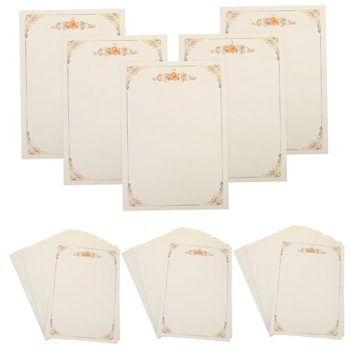 LAPYAPPE 100 Blatt Blanko Notizkarten Briefumschläge Blanko Zertifikate Für Studenten Blanko Diplom Zertifikat Auszeichnungszertifikat Geschenkgutscheine Blanko Beige Papier LAPYAPPE 100 Blatt Blanko Notizkarten Briefumschläge Blanko Zertifikate Für Studenten Blanko Diplom Zertifikat Auszeichnungszertifikat Geschenkgutscheine Blanko Beige Papier von LAPYAPPE