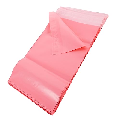 LAPYAPPE 100 Stück verdickte Versandtaschen Stichworte Post- Kleidung groß multi geldumschläge briefumschlag paketsack envelopes Versandbeutel Poly-Mailer Versand Express-Tasche Sport Rosa von LAPYAPPE