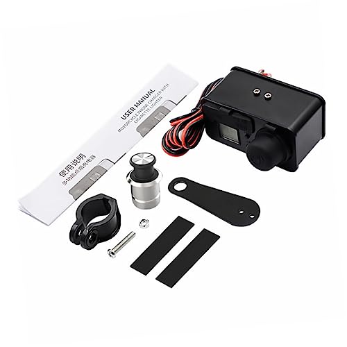 LAPYAPPE 12V Wasserdichtes USB Ladegerät Mit Zigarettenanzünder Integrierter Ladeschalter Digitalvoltmeter Kabel Für Mobiltelefone Tablets LAPYAPPE 12V Wasserdichtes USB Ladegerät Mit Zigarettenanzünder Integrierter Ladeschalter Digitalvoltmeter Kabel Für Mobiltelefone Tablets von LAPYAPPE