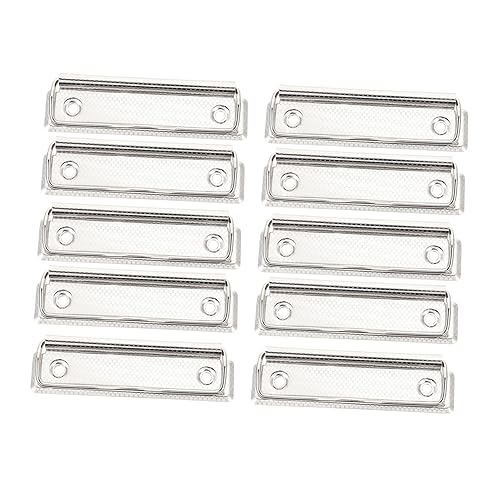 LAPYAPPE 15 Stück Büroklammern Aus Eisen Klemmbrett Klemmbrett Bürobedarf Montierbar Aluminiumstahl Mit Brettern Bastelprojekt Clips Aktenbrett Clips Schreibwaren Clip Für Büro LAPYAPPE 15 Stück Büroklammern Aus Eisen Klemmbrett Klemmbrett Bürobedarf Montierbar Aluminiumstahl Mit Brettern Bastelprojekt Clips Aktenbrett Clips Schreibwaren Clip Für Büro von LAPYAPPE