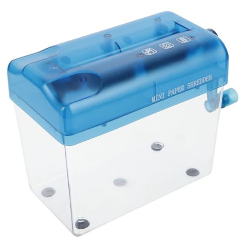 LAPYAPPE 1Stück Mini Manueller Aktenvernichter Für Tragbarer Handschredder Für Dokumente Desktop Papierschneider Aus Hochwertigem Für Büro Und Zuhause Leicht von LAPYAPPE