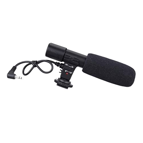 LAPYAPPE 1Stück Teiliges Mikrofon für Camcorder Externes Interview Vlogging Mikrofon mit Nierencharakteristik für Audioaufnahmen Live Streaming Filmemachen LAPYAPPE 1Stück Teiliges Mikrofon für Camcorder Externes Interview Vlogging Mikrofon mit Nierencharakteristik für Audioaufnahmen Live Streaming Filmemachen von LAPYAPPE
