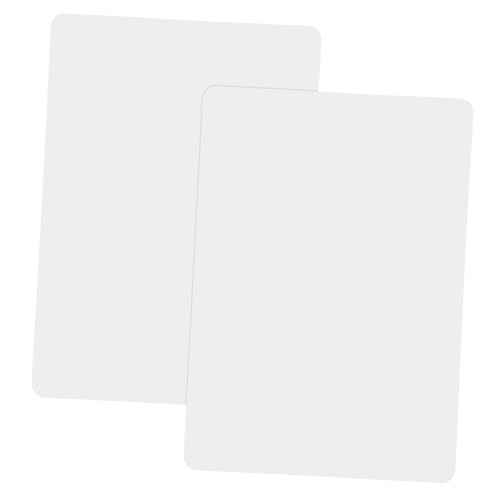 LAPYAPPE 2 Stück Blatt Löschbares Whiteboard Klassenzimmer Kleine Trocken Abwischbare Tafel Mini Trockenlöschtafel Schüler Dünne Trocken Abwischbare Radiergummilinien Korrektur von LAPYAPPE