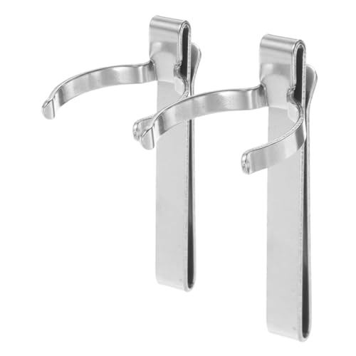 LAPYAPPE 2 Stück Taschenlampenclip Gürtel Taschenlampen-clip Taschenclip Aufbewahrungshalterung Für Taschenlampen Clip-taschenlampe Taschenlampenhalter Silver Rostfreier Stahl LAPYAPPE 2 Stück Taschenlampenclip Gürtel Taschenlampen-clip Taschenclip Aufbewahrungshalterung Für Taschenlampen Clip-taschenlampe Taschenlampenhalter Silver Rostfreier Stahl von LAPYAPPE