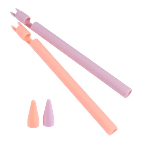 LAPYAPPE 2Stücke Stylus Stift Abdeckung Silikonhülle rutschfeste Schutzhülle Für Pencil Generation Schock Und Stylus Stift Haut Stifthalter von LAPYAPPE