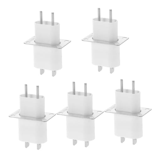 LAPYAPPE 5 Stück Ersatz-mikrowellen-magnetronröhre, Filament-anschlussbuchsen, Pin-konverter, Mikrowellen-magnetron-sockel-zubehör LAPYAPPE 5 Stück Ersatz-mikrowellen-magnetronröhre, Filament-anschlussbuchsen, Pin-konverter, Mikrowellen-magnetron-sockel-zubehör von LAPYAPPE