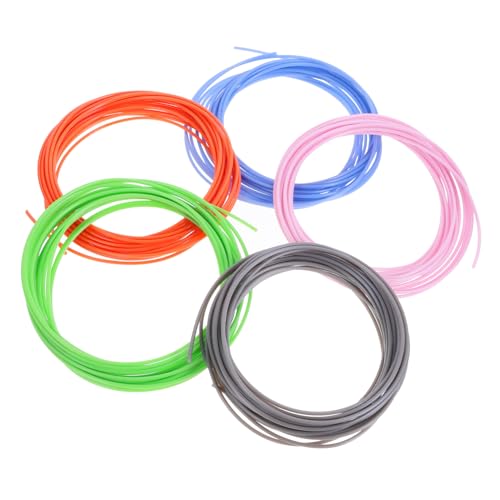LAPYAPPE 5 Stück Verbrauchsmaterialien Für Den 3d-druck Flexibles Filament Polycarbonat-filament Nachfüllungen 3d-druck-filament 3d-material Druckfilament Filament Für Druckzwecke Pla von LAPYAPPE