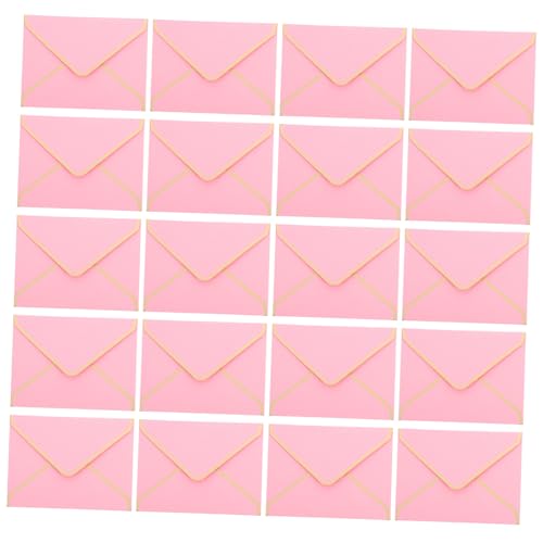 LAPYAPPE 50 Stück Kleine Umschläge Für Besondere Anlässe Umschläge Gastgeschenke Postkarten Einladungen Mini Umschläge Mit Karten Einladungsboxen Hochzeits Dankeskarten Liner von LAPYAPPE