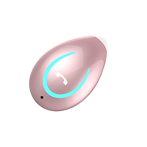 LAPYAPPE 50Mah Kompakte Sportkopfhörer wasserdichte Ohrhörer Mit Mikrofon Einseitig Für Nutzung Elegantem Rosé Beim Sport von LAPYAPPE