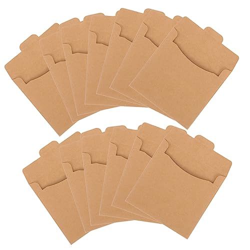 LAPYAPPE 50Stücke CD Halterhülsen aus Kraftpapier Langlebige Papier Ärmel für CD DVD Speicher Feuchtigkeitsbeständig für Zuhause Büro Schule LAPYAPPE 50Stücke CD Halterhülsen aus Kraftpapier Langlebige Papier Ärmel für CD DVD Speicher Feuchtigkeitsbeständig für Zuhause Büro Schule von LAPYAPPE