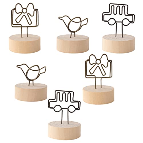 LAPYAPPE 6 Stück Hinweis Clip Clips schön Memo -Halter rustikal Nachricht bürodekorationen schreibtischzubehör hochzeitslaken hochzeitsdeko Memo-Clip steht Desktop -Ornamente Stahldraht LAPYAPPE 6 Stück Hinweis Clip Clips schön Memo -Halter rustikal Nachricht bürodekorationen schreibtischzubehör hochzeitslaken hochzeitsdeko Memo-Clip steht Desktop -Ornamente Stahldraht von LAPYAPPE