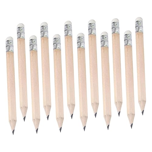 LAPYAPPE 60Stücke Golf Bleistifte für Kurze Holzstifte mit Radiergummi Hb Graphit für Schule Zeichnen Kalligraphie und Kreative Projekte Handlich und Leicht LAPYAPPE 60Stücke Golf Bleistifte für Kurze Holzstifte mit Radiergummi Hb Graphit für Schule Zeichnen Kalligraphie und Kreative Projekte Handlich und Leicht von LAPYAPPE